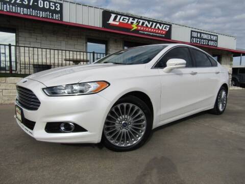 2014 Ford Fusion for sale at Lightning Motorsports in Grand Prairie TX
