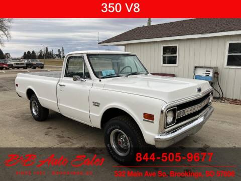 1969 Chevrolet C/K 10 Series for sale at B & B Auto Sales in Brookings SD