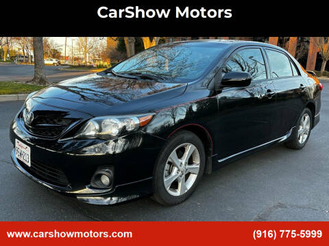 2011 Toyota Corolla for sale at CarShow Motors in Sacramento CA