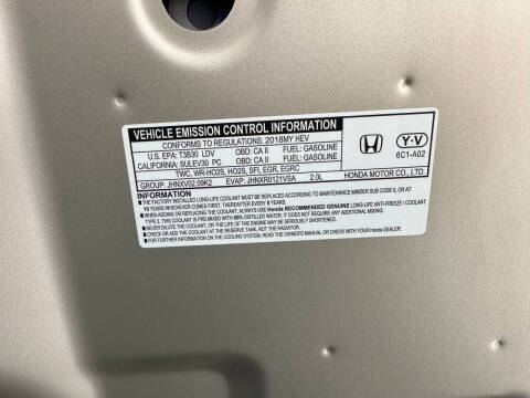 2018 Honda Accord Hybrid Touring