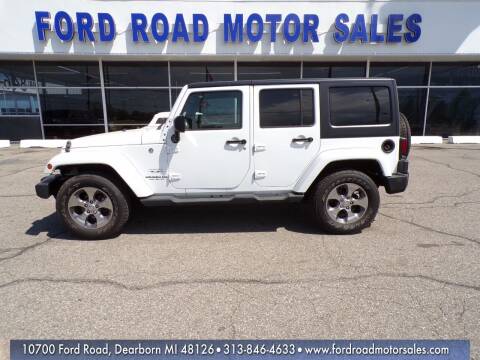 2016 Jeep Wrangler Unlimited for sale at Ford Road Motor Sales in Dearborn MI