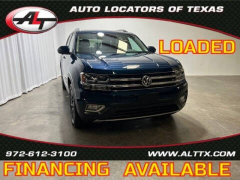 2019 Volkswagen Atlas for sale at AUTO LOCATORS OF TEXAS in Plano TX