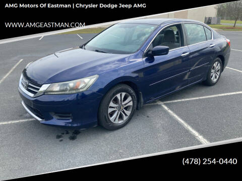 2013 Honda Accord for sale at AMG Motors of Eastman | Chrysler Dodge Jeep AMG in Eastman GA