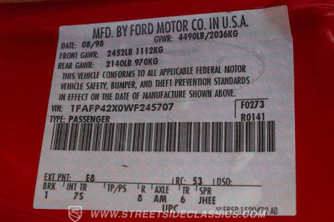 1998 Ford Mustang GT