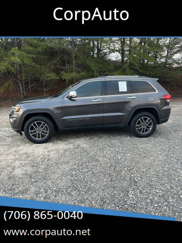 2018 Jeep Grand Cherokee for sale at CorpAuto in Cleveland GA