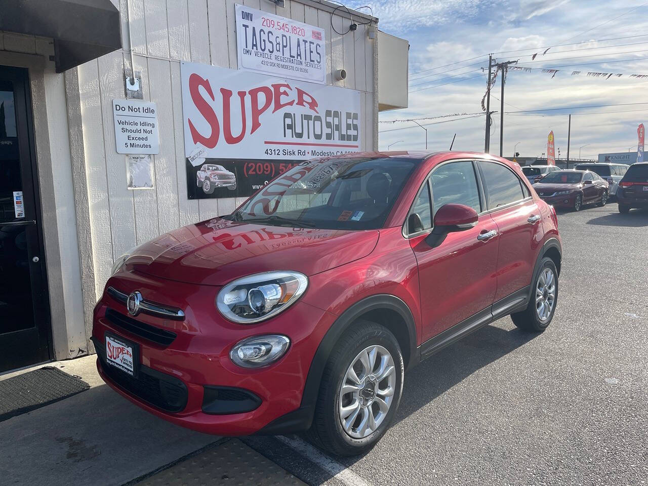 2016 FIAT 500X for sale at Super Auto Sales Modesto in Modesto, CA