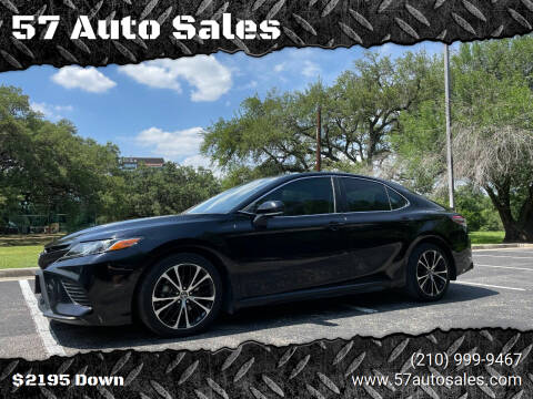 2019 Toyota Camry for sale at 57 Auto Sales in San Antonio TX