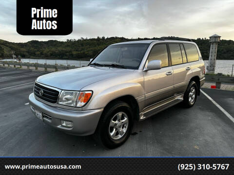 2002 Toyota Land Cruiser for sale at Prime Autos in Lafayette CA