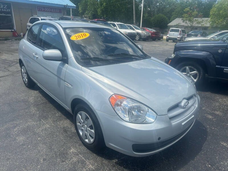 2010 Hyundai Accent for sale at Steerz Auto Sales in Kankakee IL