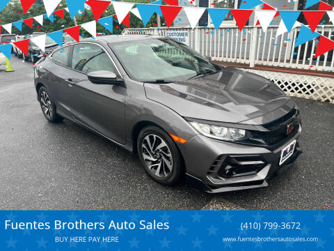 2018 Honda Civic for sale at Fuentes Brothers Auto Sales in Jessup MD