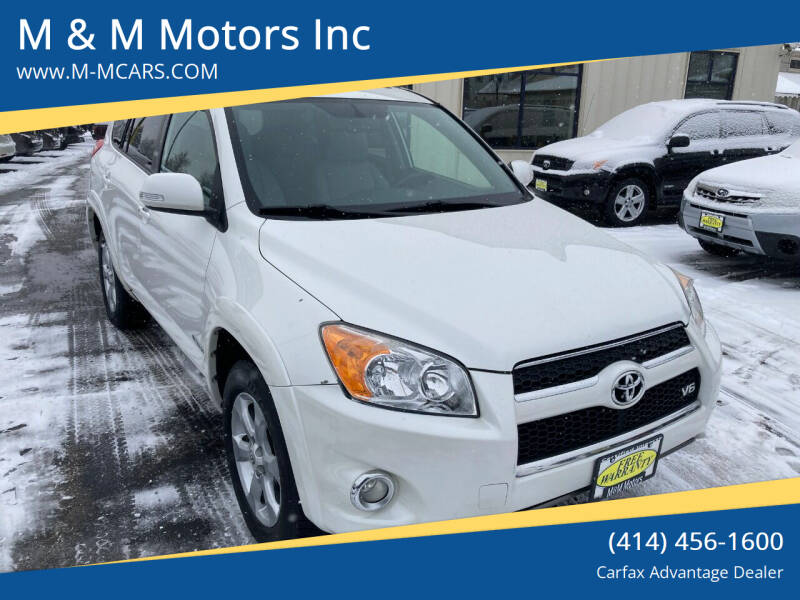2010 Toyota RAV4 for sale at M & M Motors Inc in West Allis WI