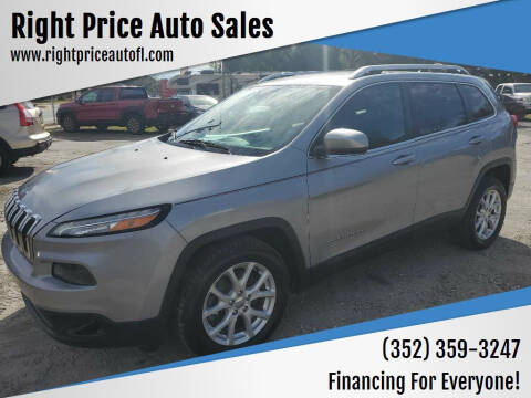 2015 Jeep Cherokee for sale at Right Price Auto Sales in Waldo FL