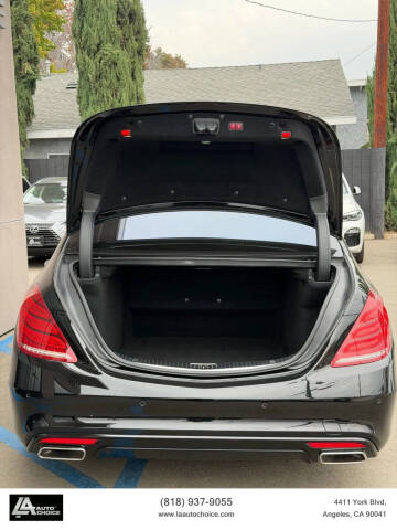 2015 Mercedes-Benz S-Class S 550