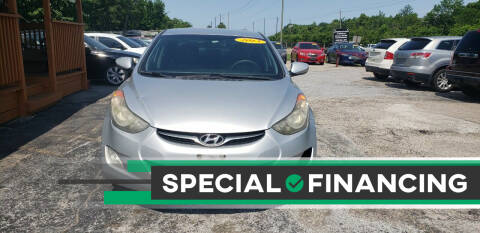 2013 Hyundai Elantra for sale at Anthony's Auto Sales of Texas, LLC in La Porte TX