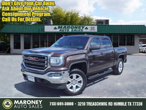 2016 GMC Sierra 1500 for sale at Maroney Auto Sales in Humble TX