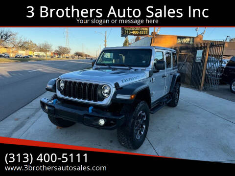 2024 Jeep Wrangler for sale at 3 Brothers Auto Sales Inc in Detroit MI