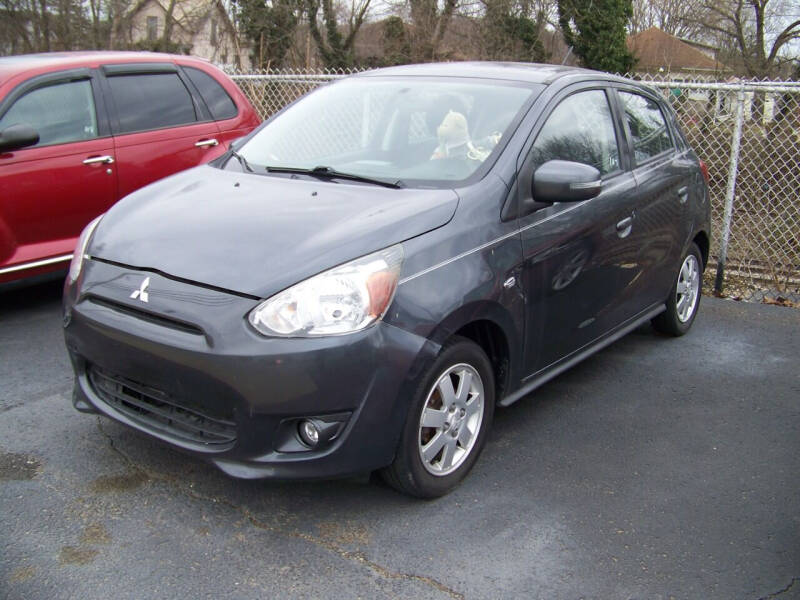 2015 Mitsubishi Mirage for sale at lemity motor sales in Zanesville OH
