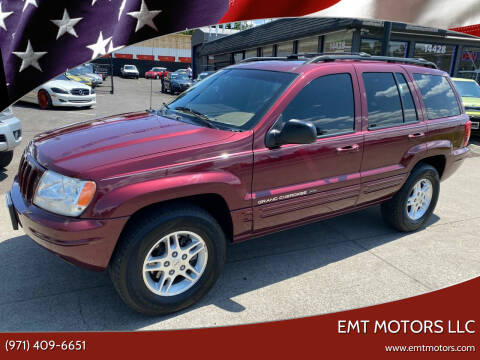 2000 Jeep Grand Cherokee for sale at EMT MOTORS LLC in Portland OR