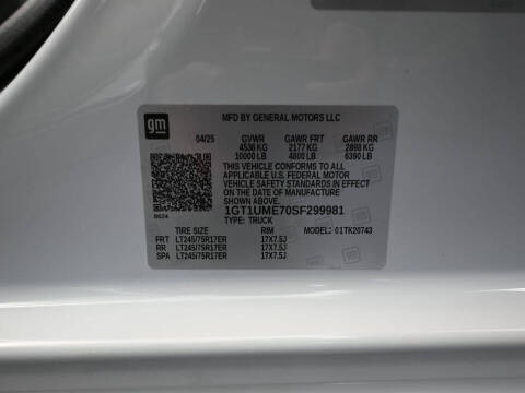 2025 GMC Sierra 2500HD