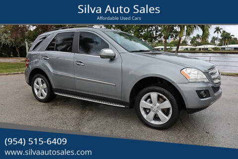 2010 Mercedes-Benz M-Class for sale at Silva Auto Sales in Pompano Beach FL