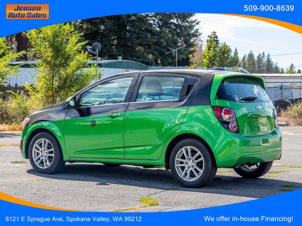 2016 Chevrolet Sonic for sale at Jensen Auto Sales in Spokane, WA