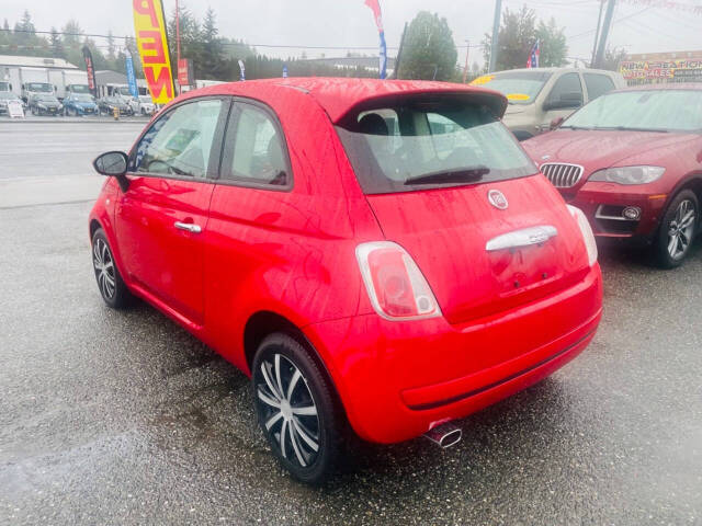 2013 FIAT 500 for sale at New Creation Auto Sales in Everett, WA