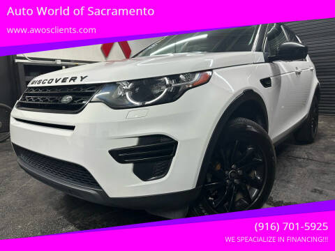 2016 Land Rover Discovery Sport for sale at Auto World of Sacramento in Sacramento CA