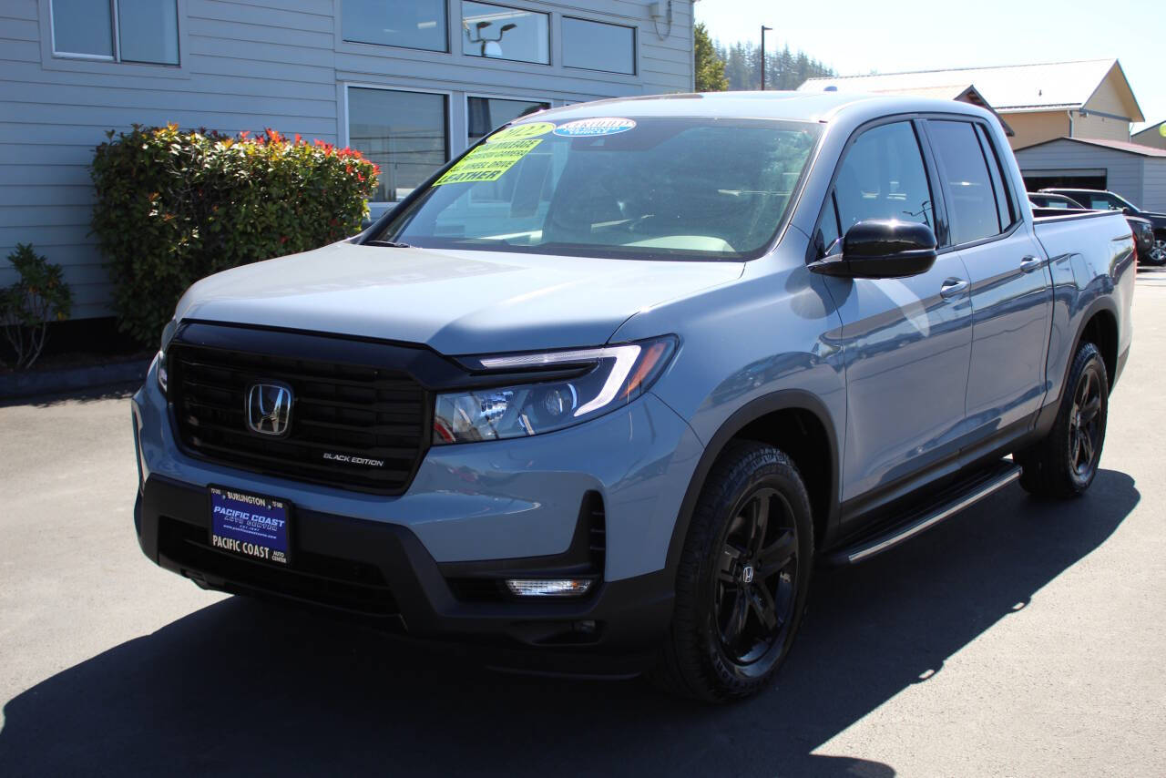 2022 Honda Ridgeline for sale at Pacific Coast Auto Center in Burlington, WA