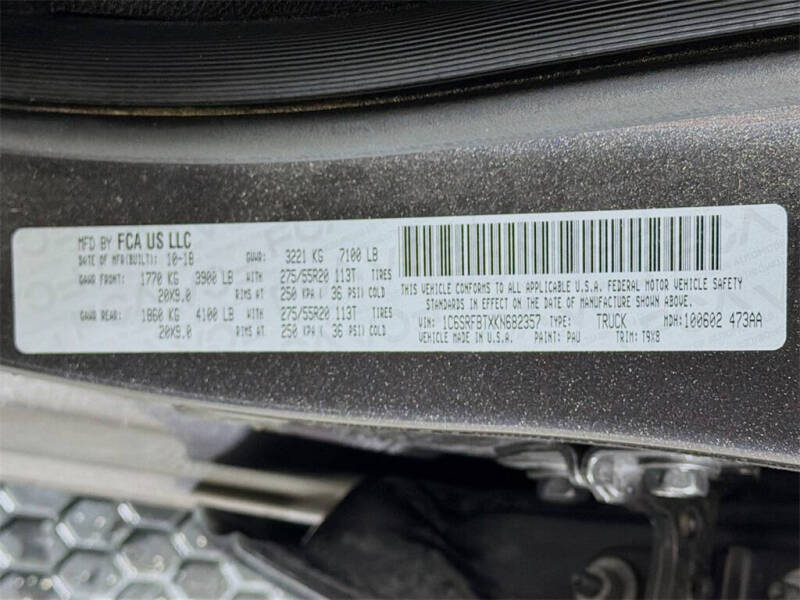 2019 RAM 1500 Big Horn