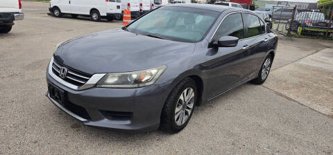 2014 Honda Accord for sale at RODRIGUEZ MOTORS CO. in Houston TX