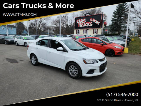 2017 Chevrolet Sonic for sale at Cars Trucks & More in Howell MI