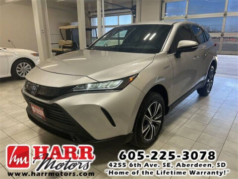 2021 Toyota Venza for sale at Harr Motors Bargain Center in Aberdeen SD