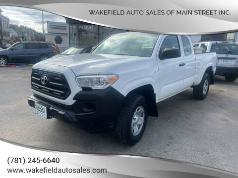 2017 Toyota Tacoma for sale at Wakefield Auto Sales of Main Street Inc. in Wakefield MA
