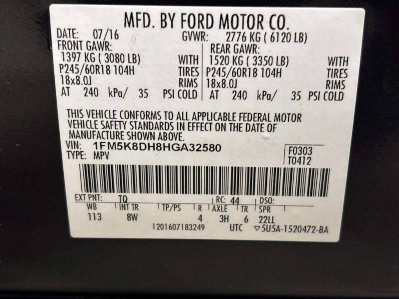 2017 Ford Explorer XLT