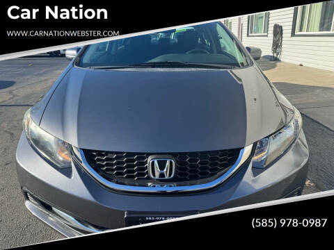 2015 Honda Civic for sale at Car Nation in Webster NY