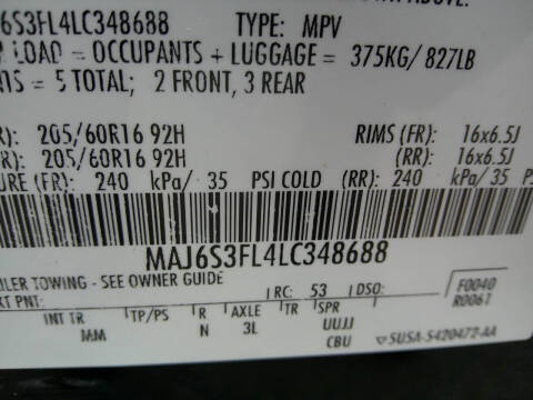 2020 Ford EcoSport S