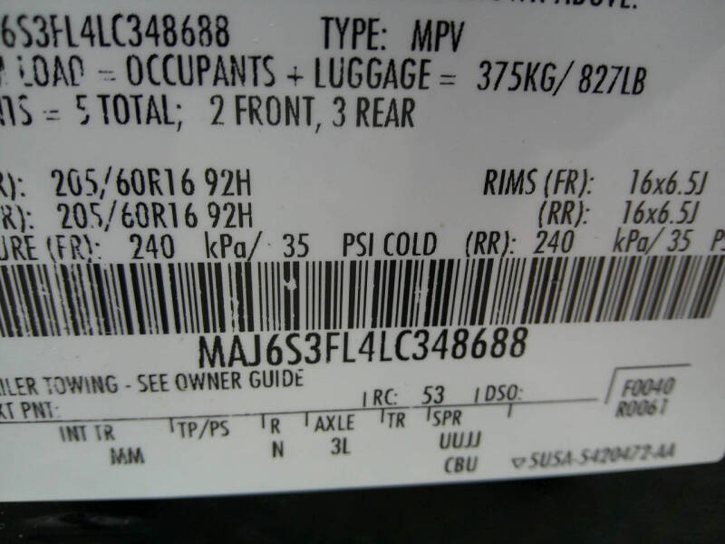 2020 Ford EcoSport S