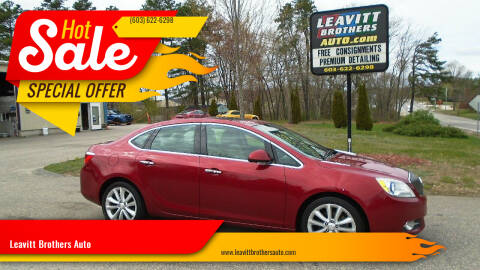 2013 Buick Verano for sale at Leavitt Brothers Auto in Hooksett NH