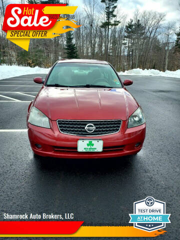 2006 Nissan Altima for sale at Shamrock Auto Brokers, LLC in Belmont NH