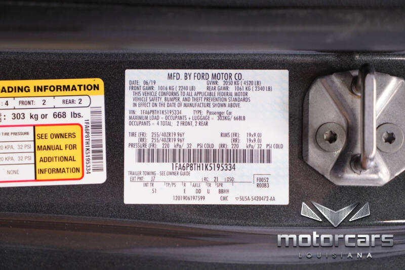 2019 Ford Mustang EcoBoost Premium