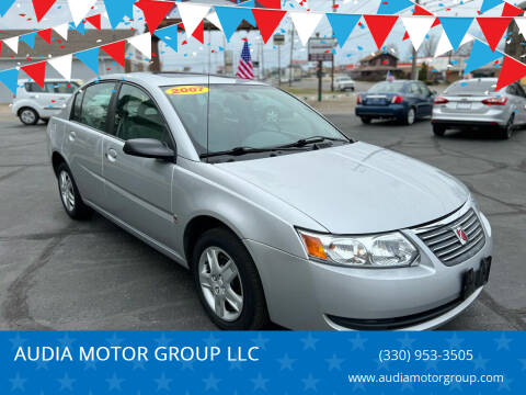 2007 Saturn Ion for sale at AUDIA MOTOR GROUP LLC in Austintown OH