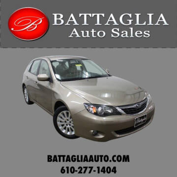 2008 Subaru Impreza for sale at Battaglia Auto Sales in Plymouth Meeting PA