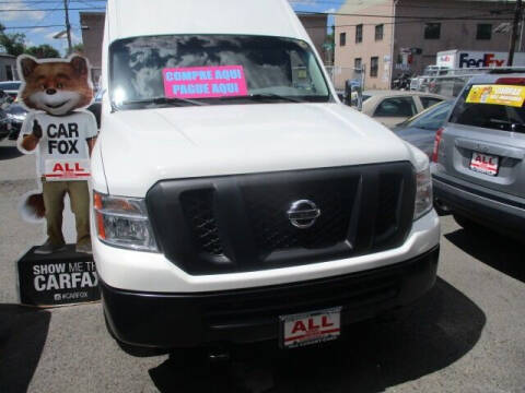 2014 Nissan NV for sale at ALL Luxury Cars in New Brunswick NJ