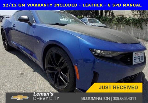 2020 Chevrolet Camaro for sale at Leman's Chevy City in Bloomington IL