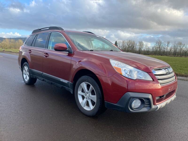 2013 Subaru Outback for sale at M AND S CAR SALES LLC in Independence OR