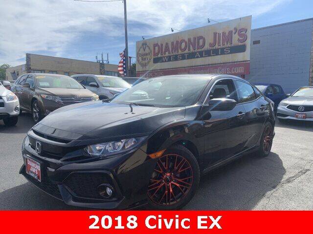 2018 Honda Civic for sale at Diamond Jim's West Allis in West Allis WI