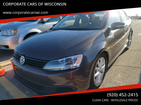 2012 Volkswagen Jetta for sale at CORPORATE CARS OF WISCONSIN - DAVES AUTO SALES OF SHEBOYGAN in Sheboygan WI