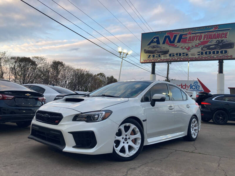 2021 Subaru WRX for sale at ANF AUTO FINANCE in Houston TX