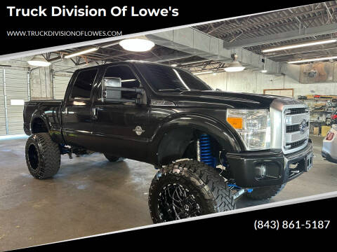 2015 Ford F-250 Super Duty for sale at Truck Division Of Lowe's in Darlington SC