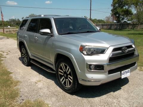 2015 Toyota 4Runner for sale at Hartman's Auto Sales in Victoria TX